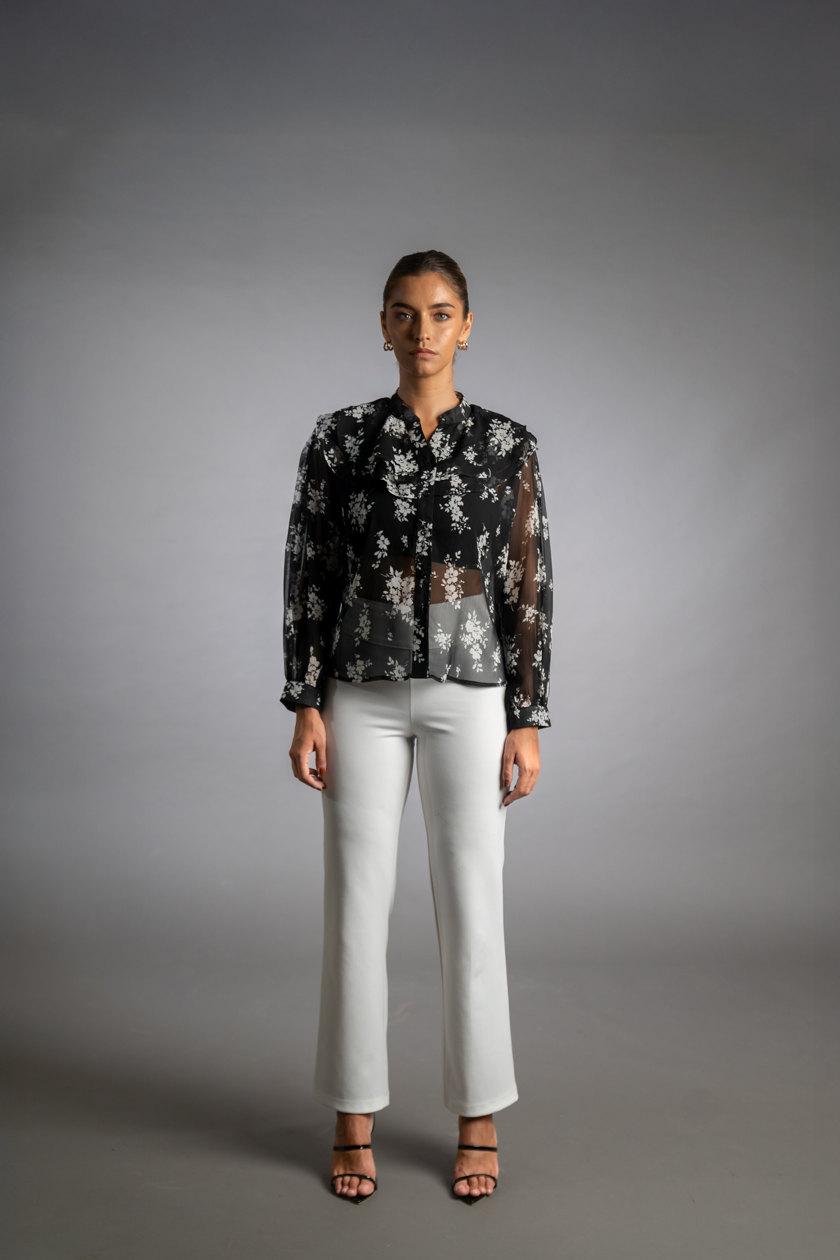 Vivienne Ruffle Blouse