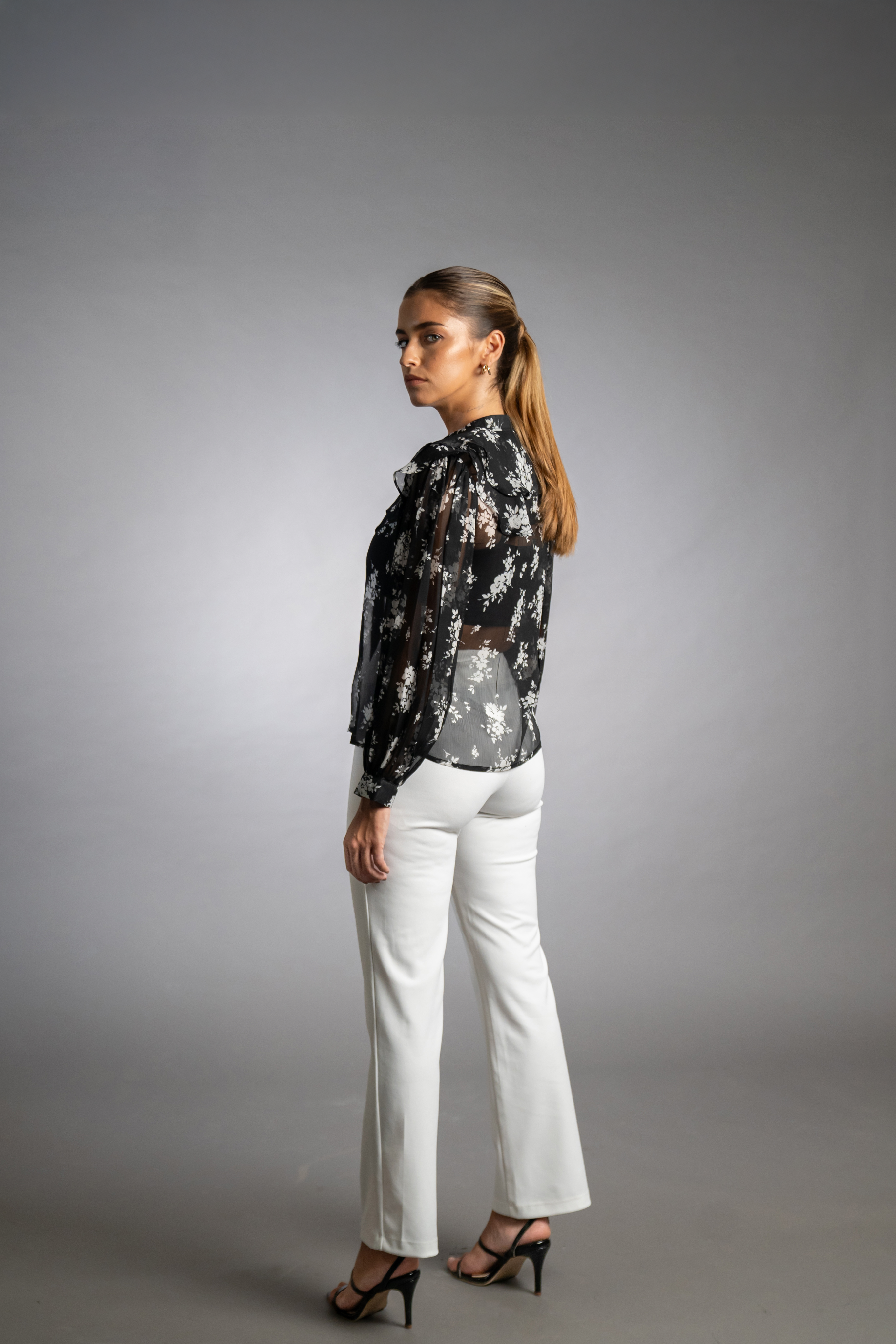 Vivienne Ruffle Blouse