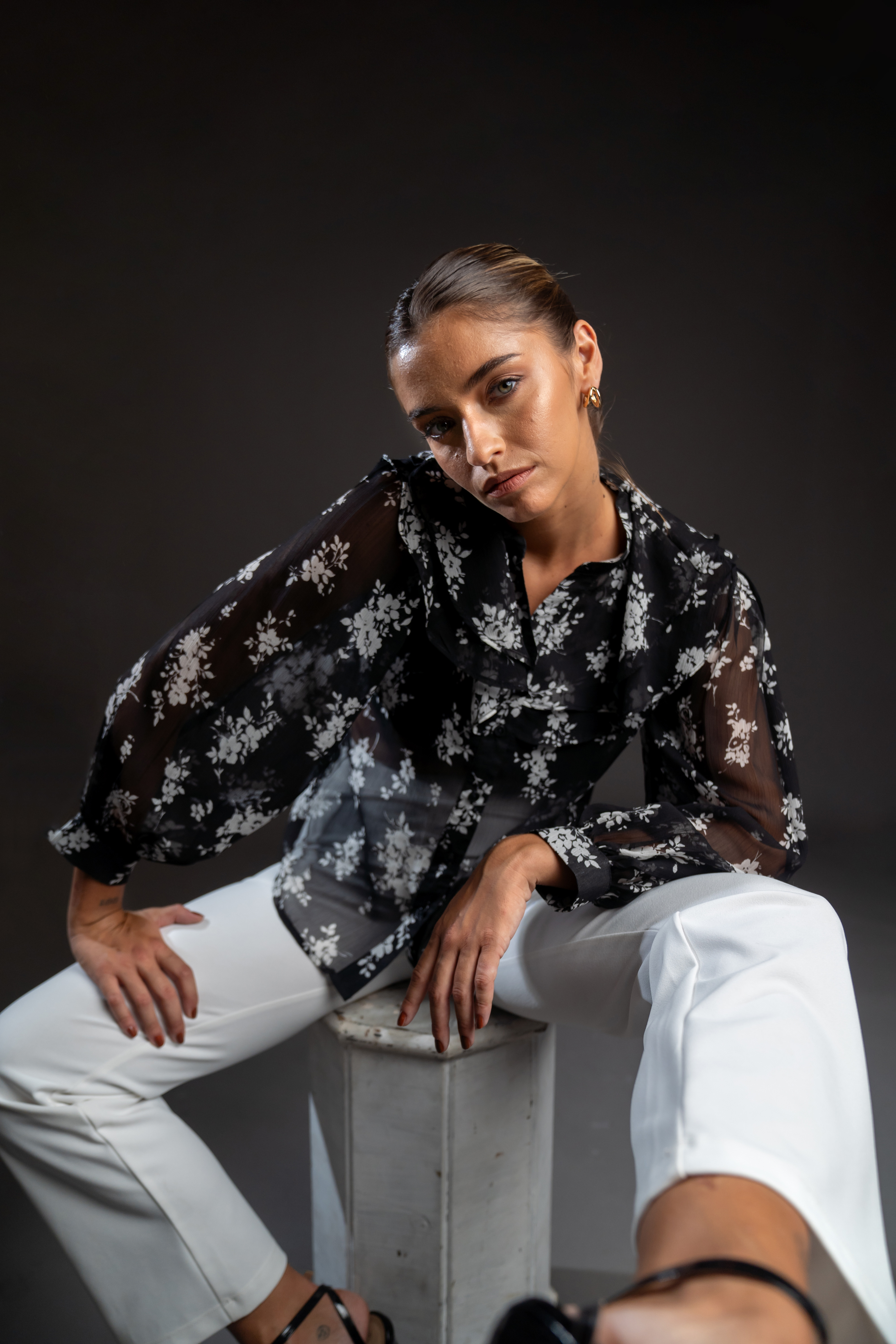 Vivienne Ruffle Blouse