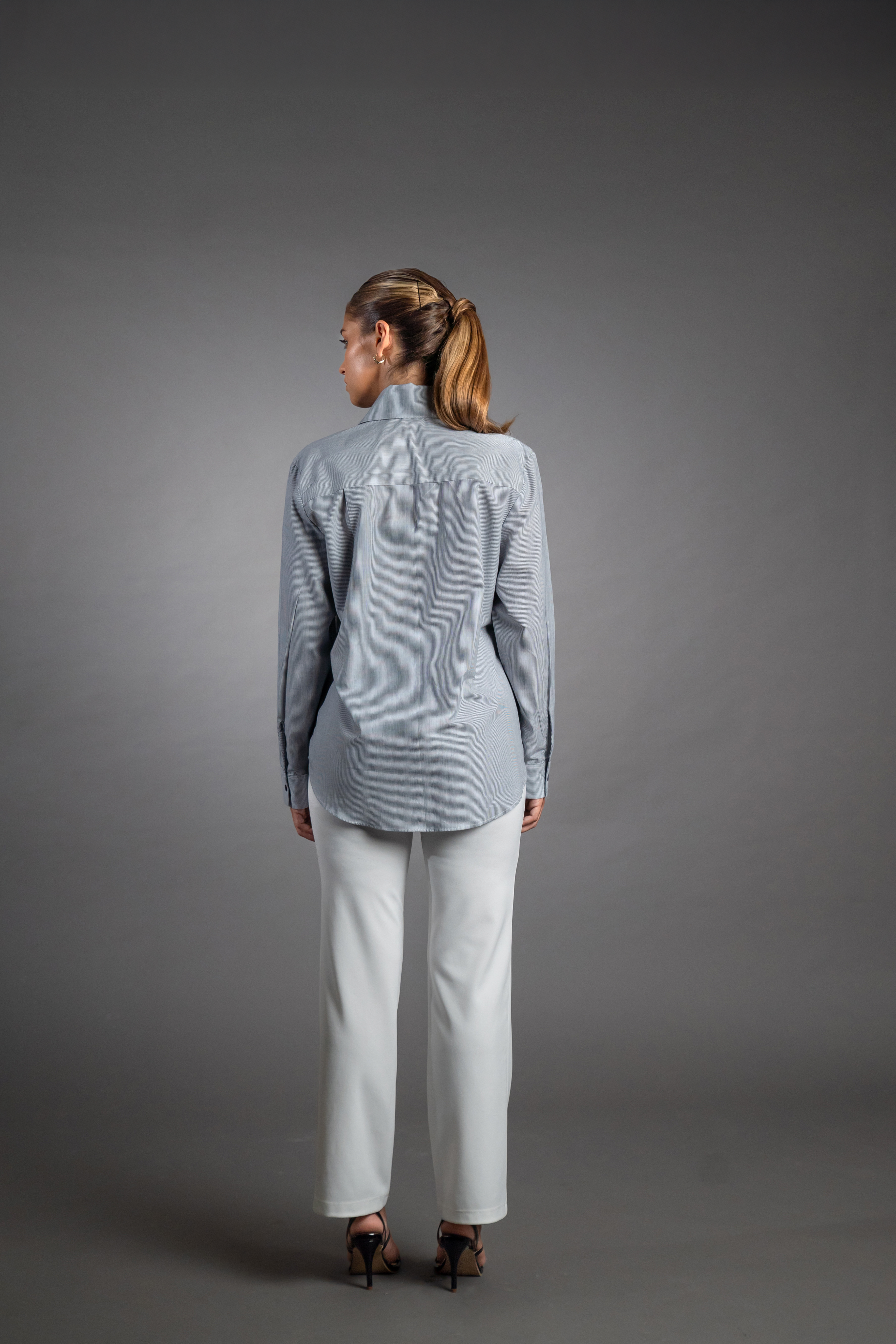 Claire Pinstripe Shirt