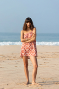 Ariya Mini Dress In Red